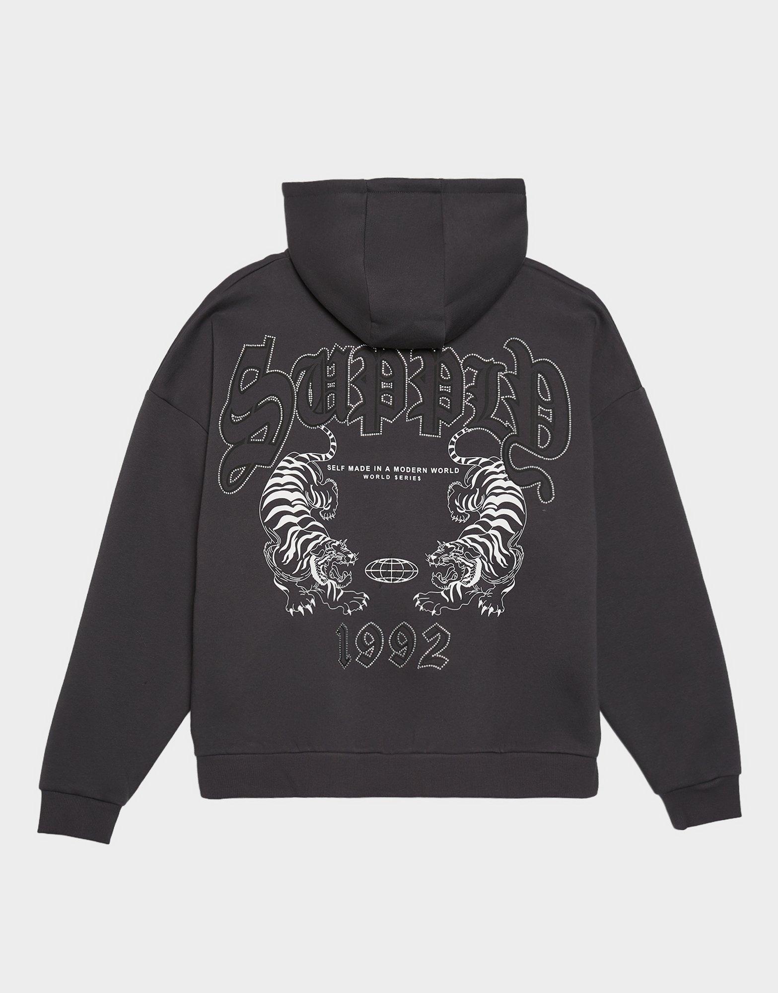 Moteriškas džemperis SUPPLY&DEMAND DŽEMPERIS UŽSEGAMAS   SU GOBTUVU HEATHER SUPTW18251960 Pilka