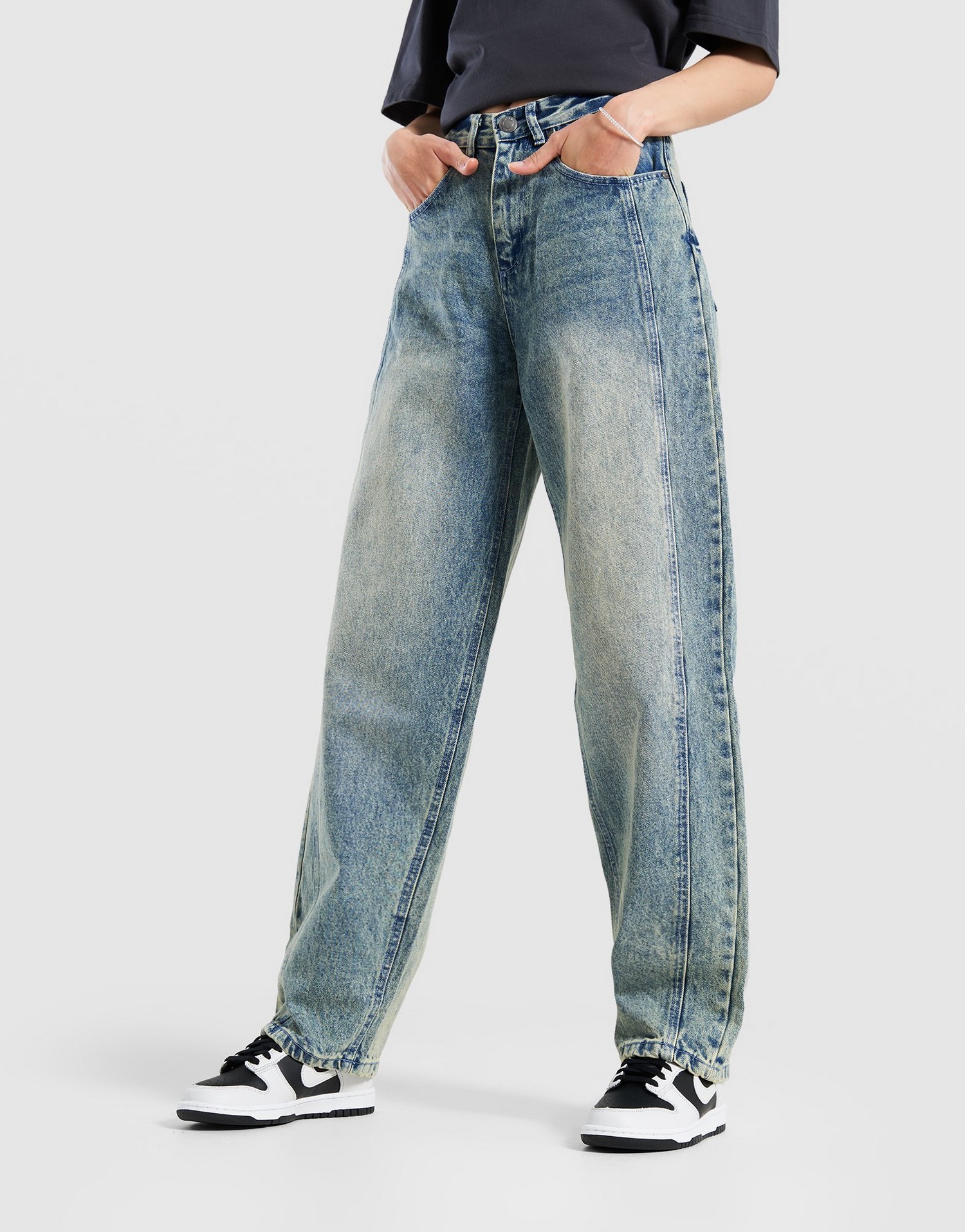 Supply&demand Kalhoty Barrel Jeans