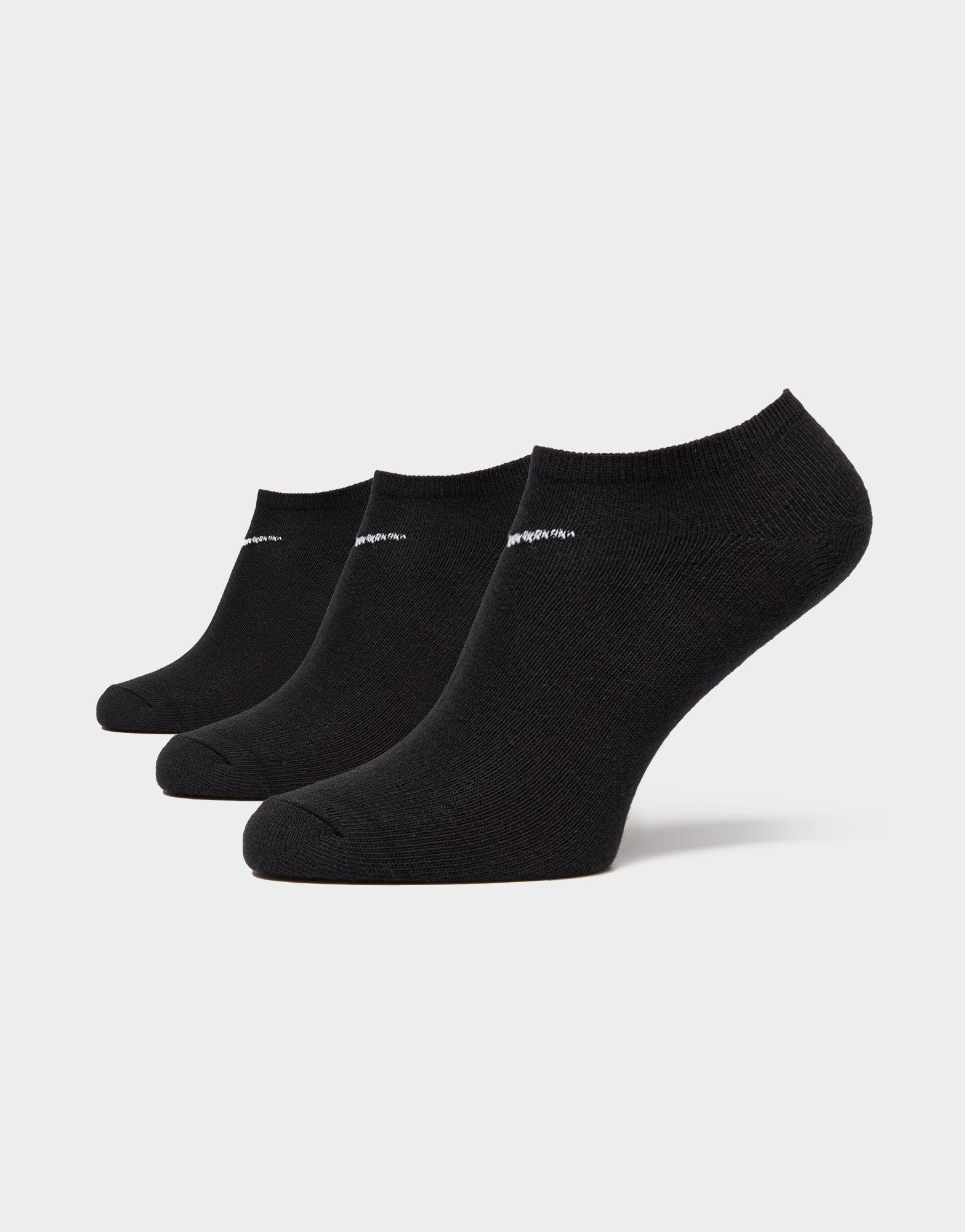 Női zokni NIKE ZOKNI *3PK VAL.NOS SHOW SX2554-001 Fekete