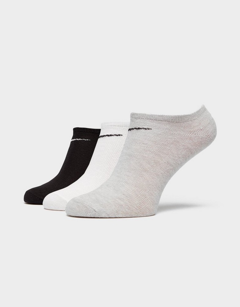 Moteriškos kojinės NIKE KOJINĖS 3PPK VALUE NO SHOW SX2554-901 Daugiaspalvė