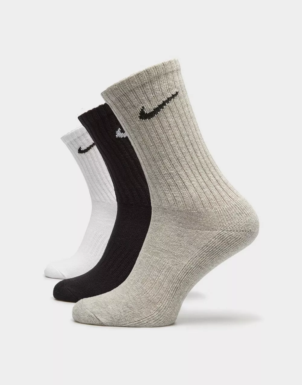 NIKE ВИСОКІ ШКАРПЕТКИ 3PPK VALUE COTTON CREW, фото 1 з 3