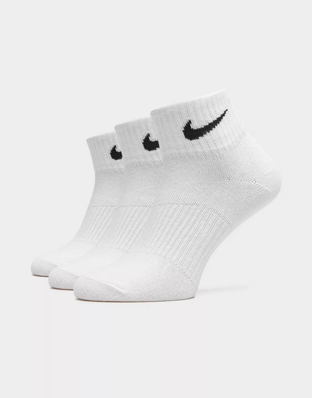 NIKE ВИСОКІ ШКАРПЕТКИ 3PPK QUARTER WHITE, фото 1 з 4