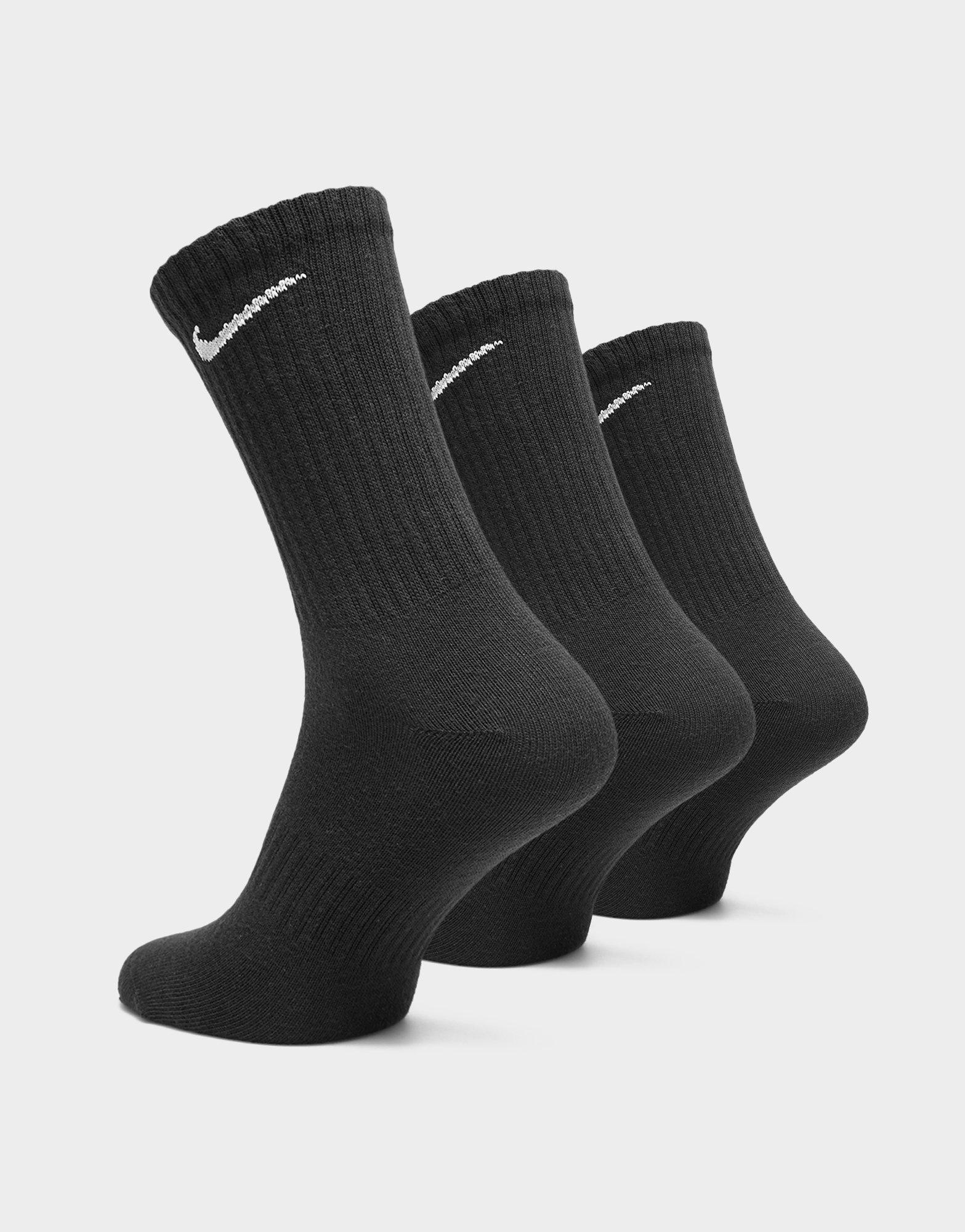 Дамски чорапи NIKE ЧОРАПИ EVERYDAY 3PACK SX7676-010 Черен