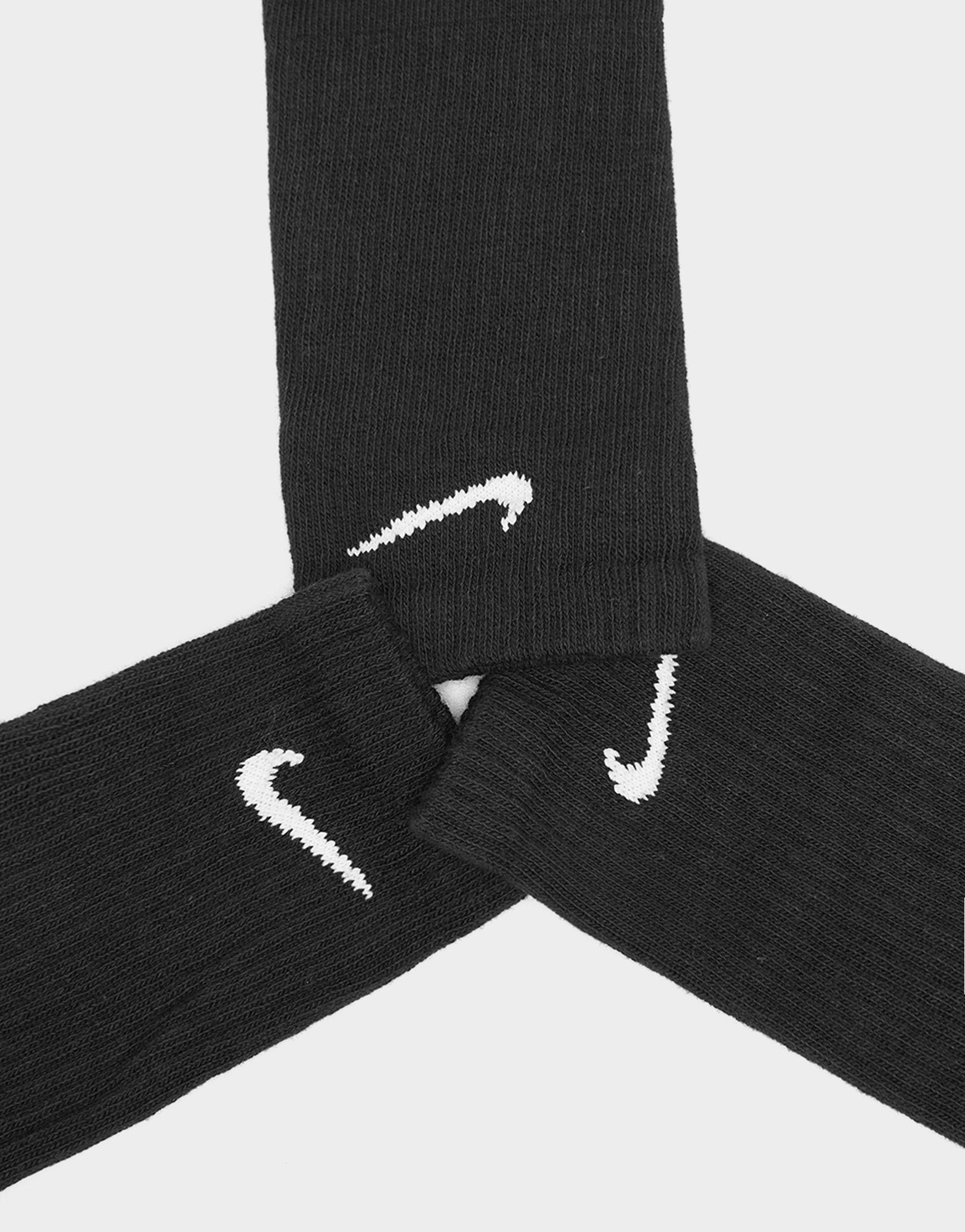 Дамски чорапи NIKE ЧОРАПИ EVERYDAY 3PACK SX7676-010 Черен