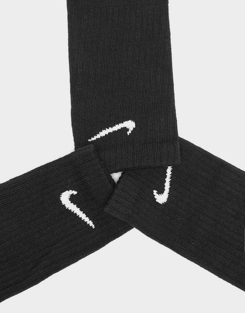 Șosete pentru femei NIKE ȘOSETE EVERYDAY 3PACK SX7676-010 Negru