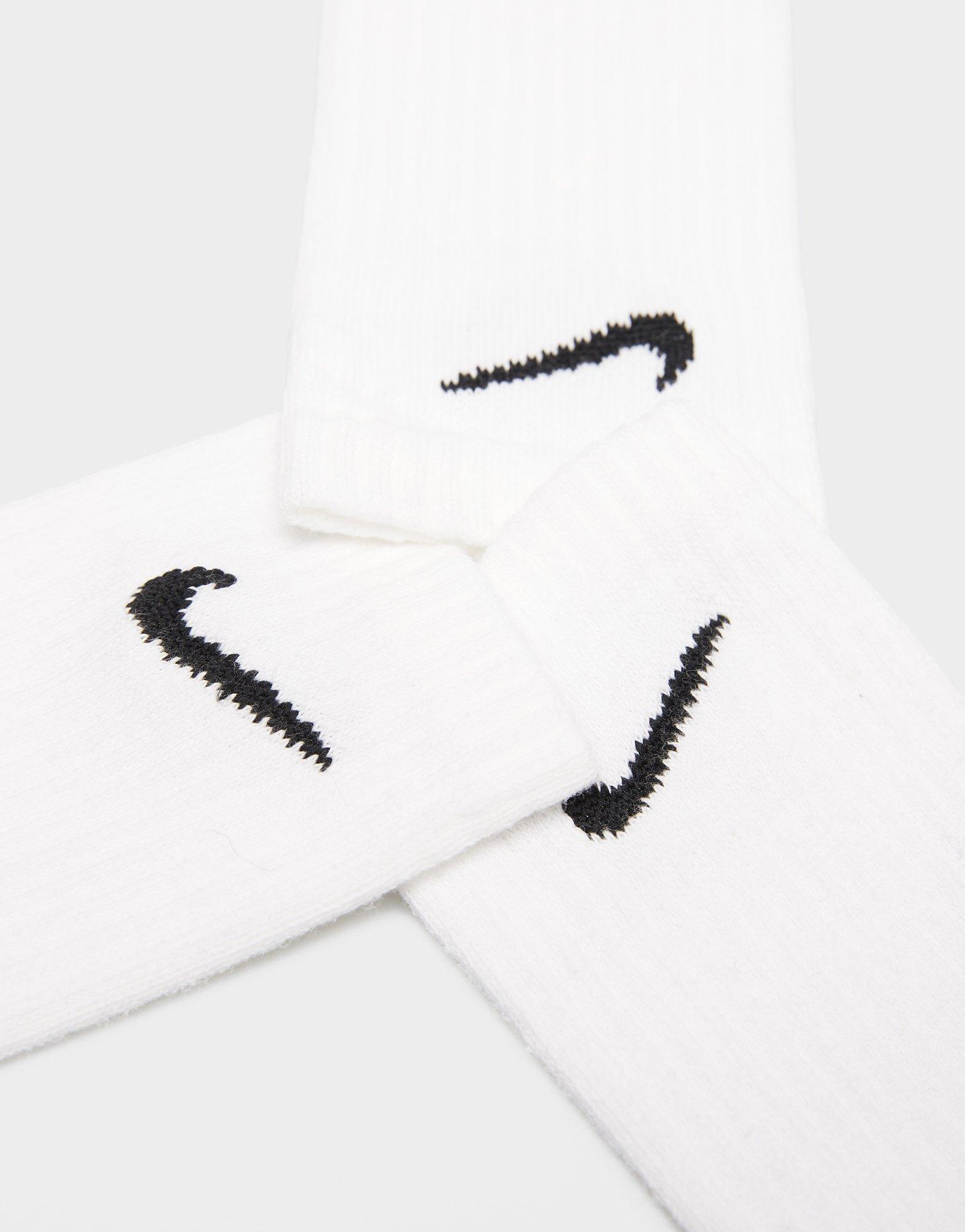 Női zokni NIKE ZOKNI NIKE EVERYDAY SX7676-100 Fehér