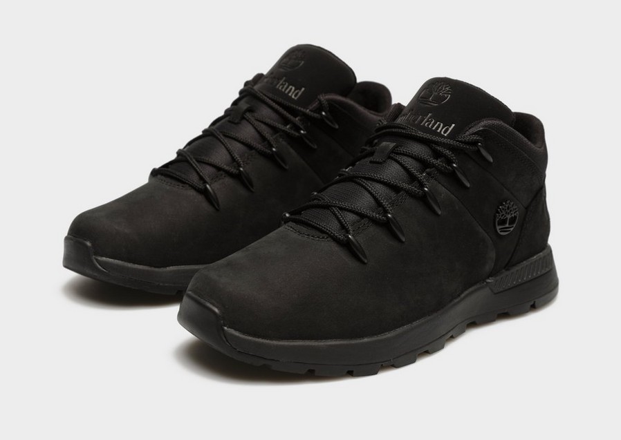 Дитяче зимове взуття TIMBERLAND SPRINT TREKKER MID TB0A2GE80151 Чорний