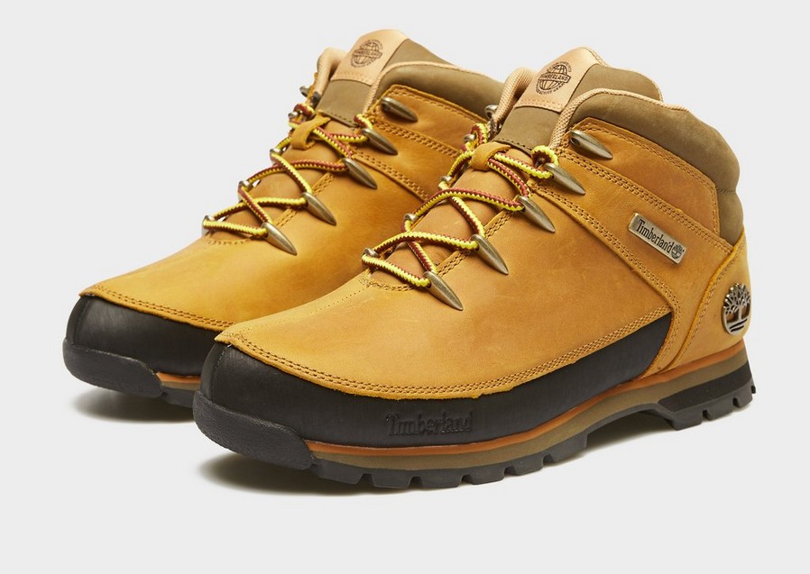 Buty zimowe męskie TIMBERLAND EURO SPRINT MID LACE BOOT TB0A2K84EN11 Złoty