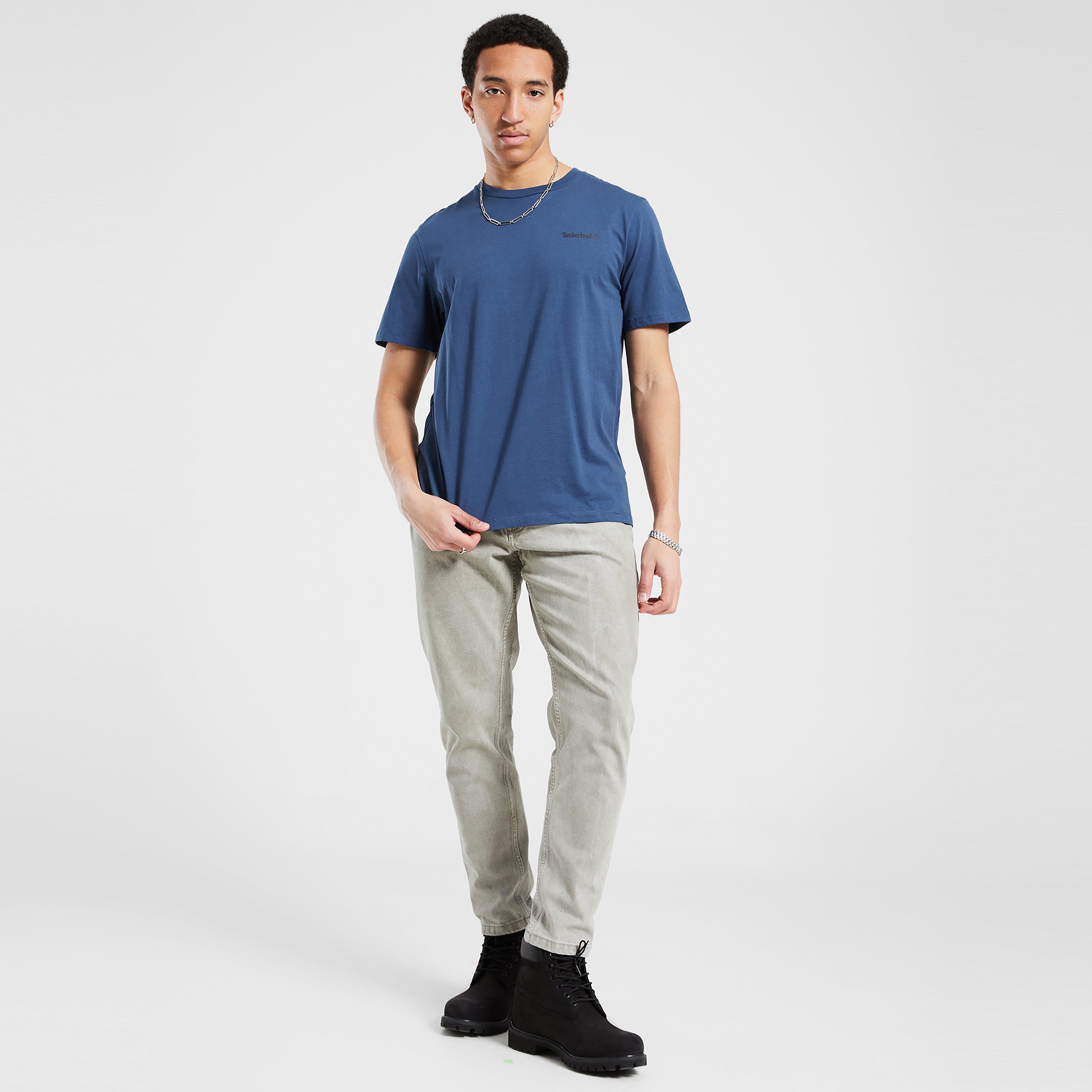 Muški T-shirt TIMBERLAND T-SHIRT FRONT AND BACK LOGO