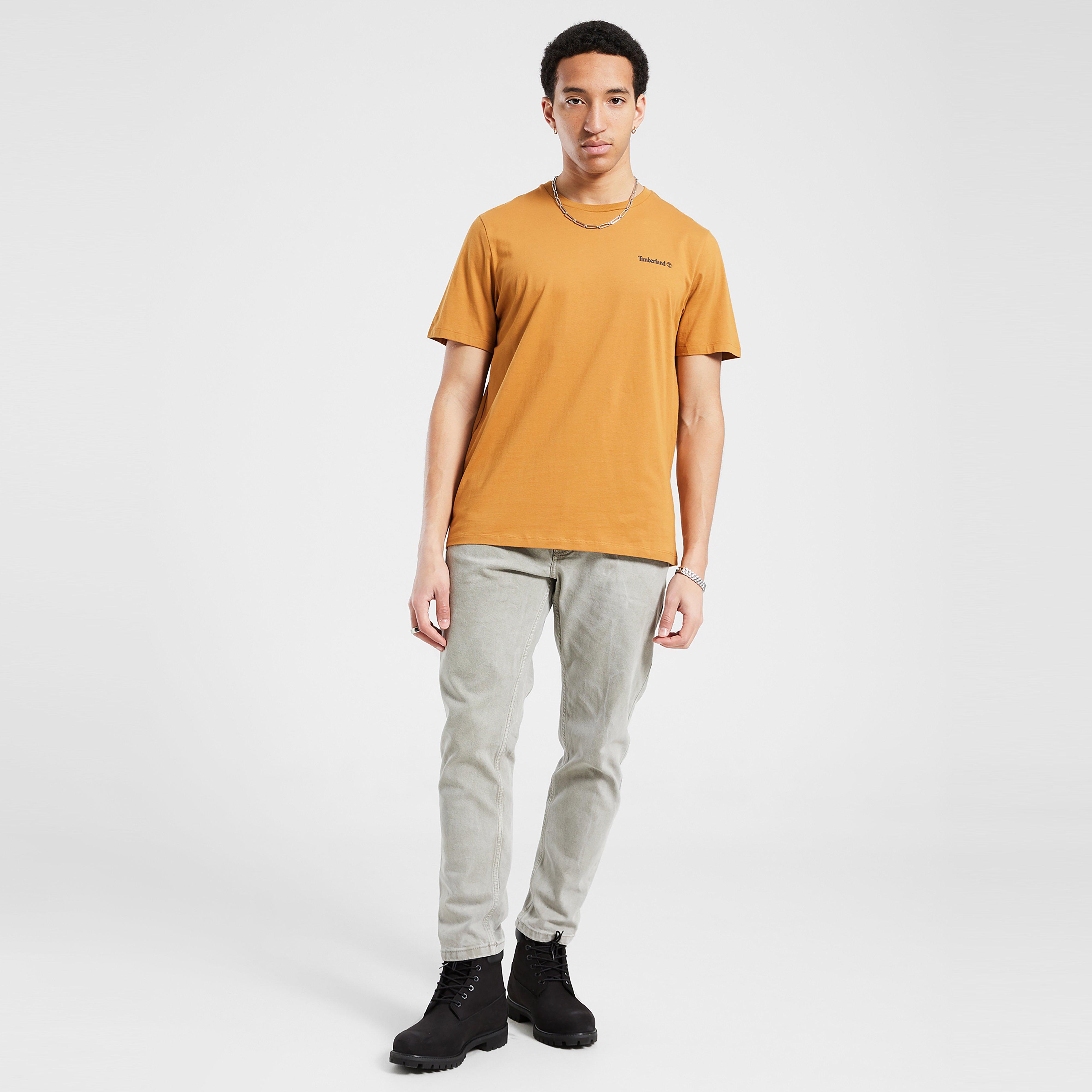 Muški T-shirt TIMBERLAND T-SHIRT FRONT AND BACK LOGO