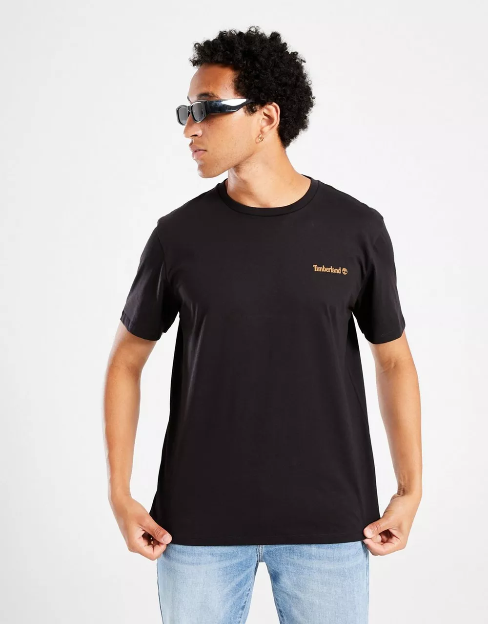 TIMBERLAND ФУТБОЛКА SMALL LOGO PRINT TEE, фото 1 з 4