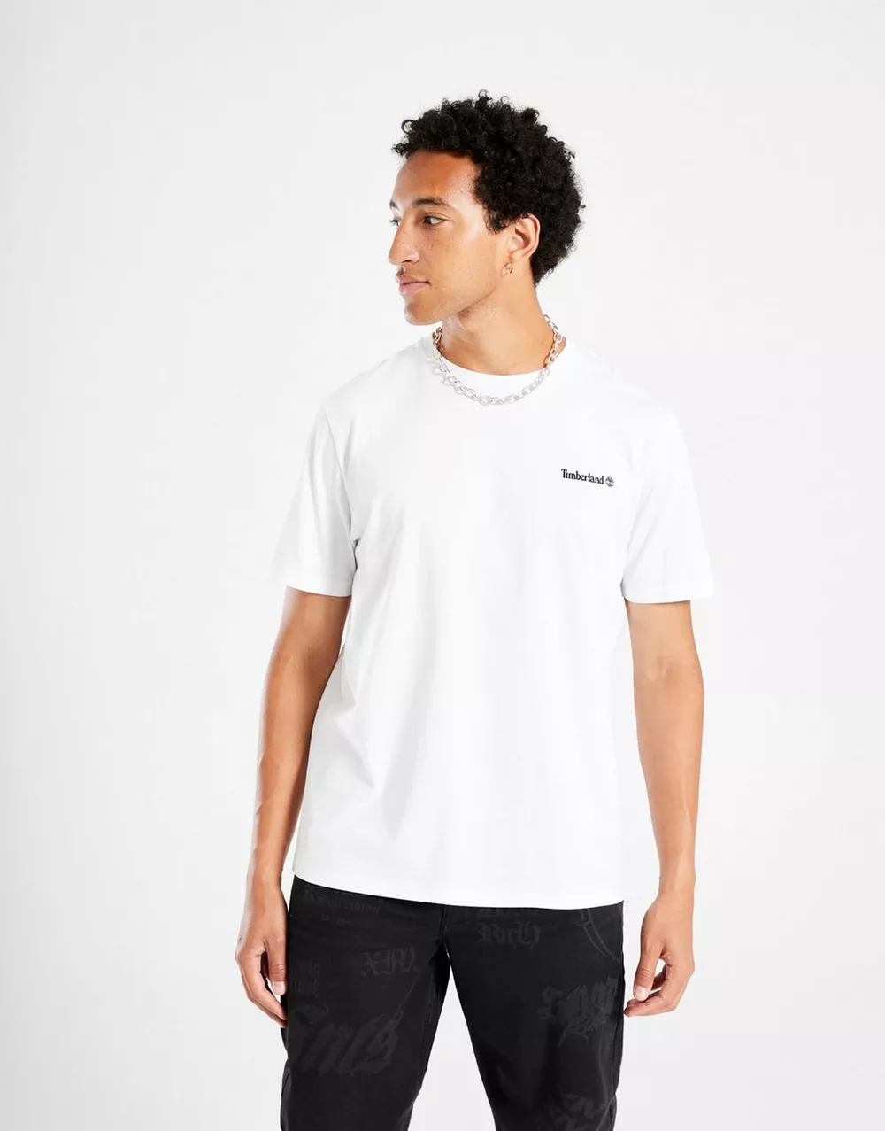 TIMBERLAND ФУТБОЛКА SMALL LOGO PRINT TEE, фото 1 з 5