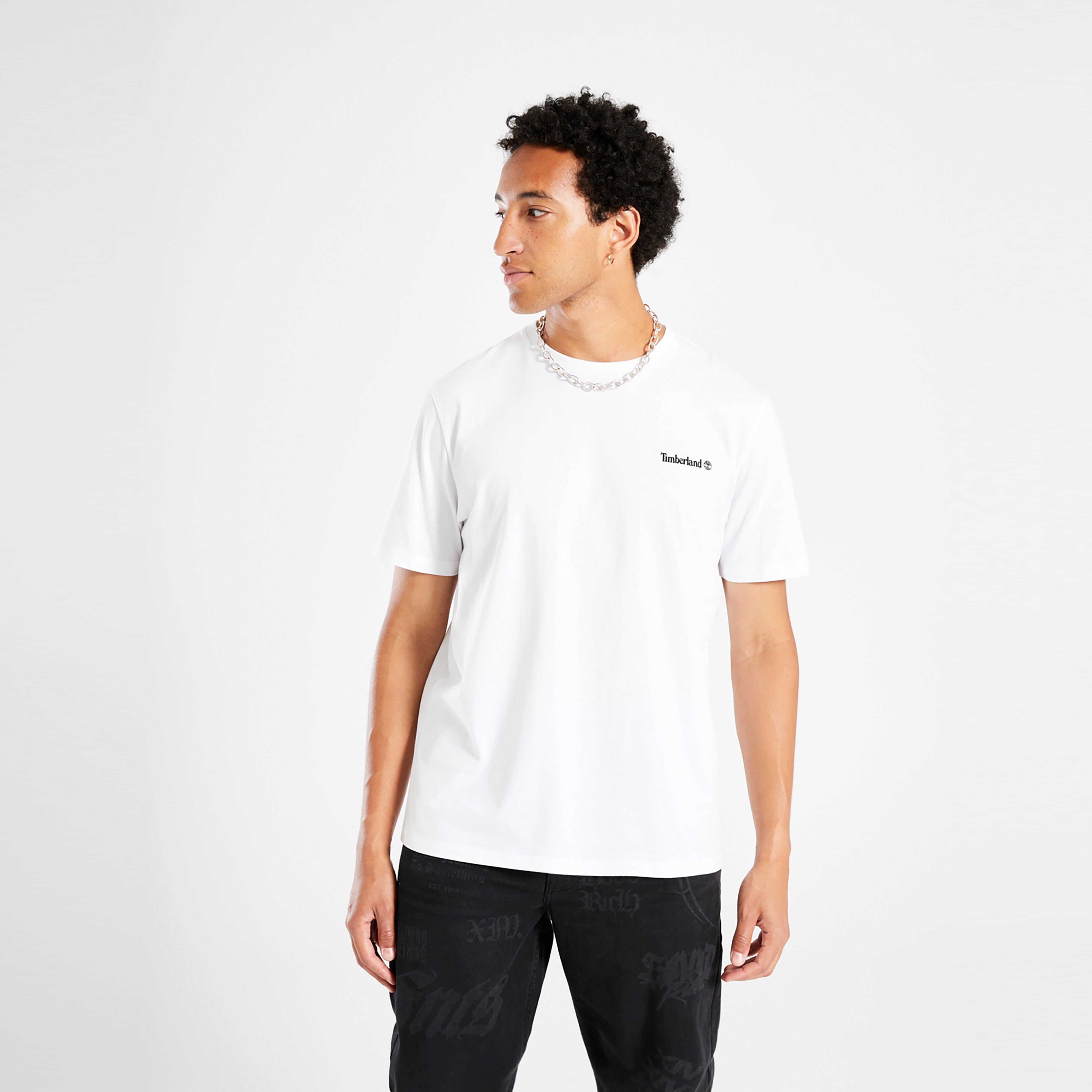 Koszulka, t-shirt męski TIMBERLAND T-SHIRT SMALL LOGO PRINT TEE