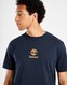 TIMBERLAND ФУТБОЛКА NEW SMALL LOGO PRINT SS TEE DARK SAPPHIR