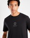 TIMBERLAND ФУТБОЛКА NEW SMALL LOGO PRINT SS TEE BLACK PAVEME