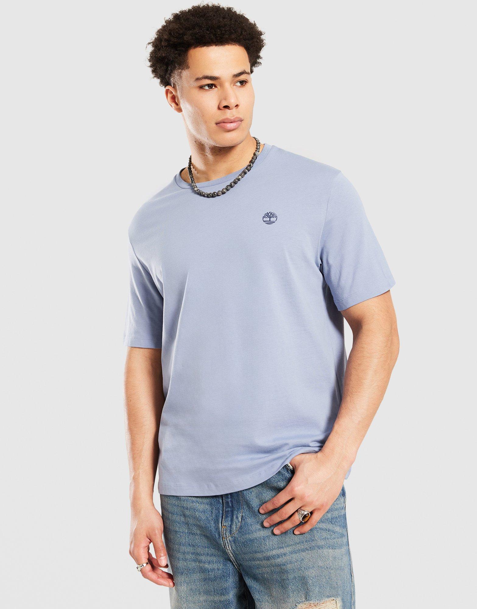 Timberland T-Shirt Small Chest Logo Tee Stone Wash