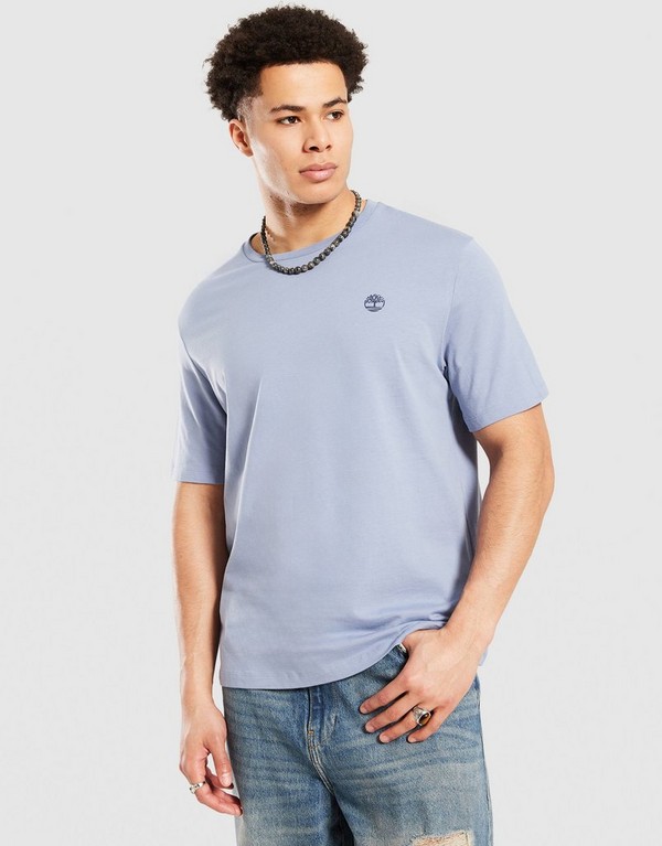 Timberland T-Shirt Small Chest Logo Tee Stone Wash
