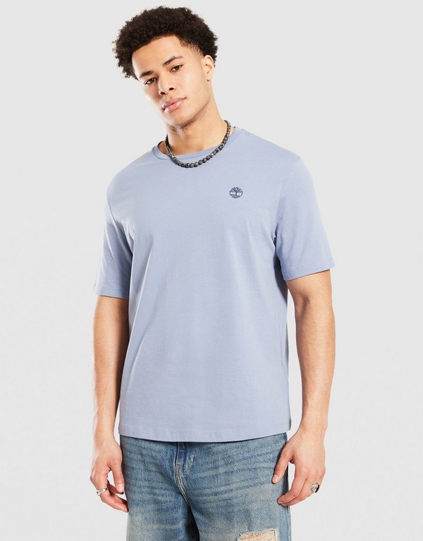 Timberland T-Shirt Small Chest Logo Tee Stone Wash - obrazek 3