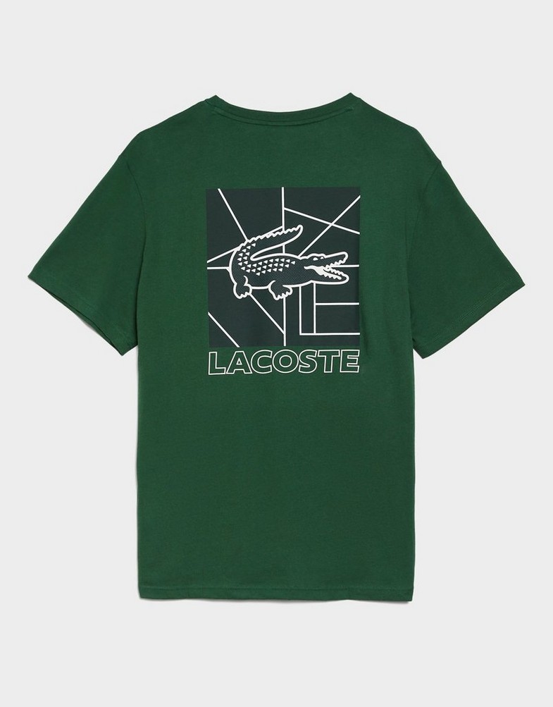 Чоловічі футболки LACOSTE ФУТБОЛКА URBAN ФУТБОЛКА TH5517132 Зелений