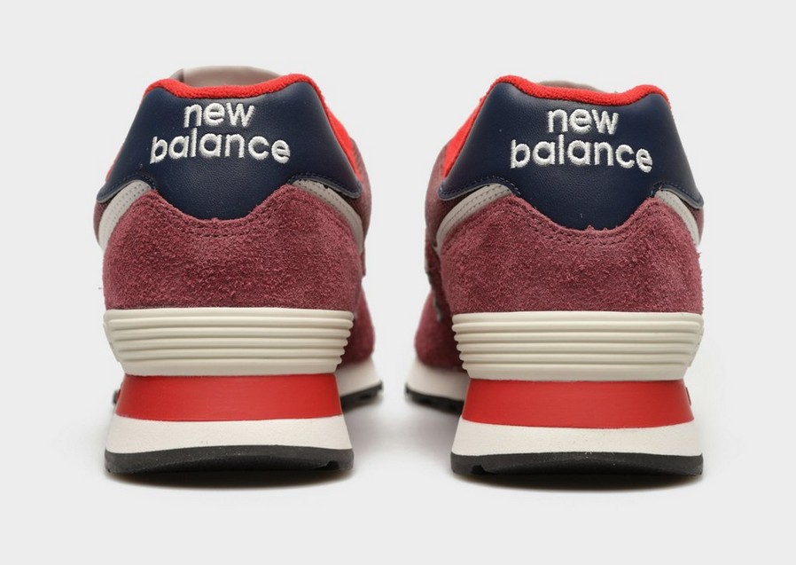 Buty sneakersy męskie NEW BALANCE 574 U574RX2 Bordowy