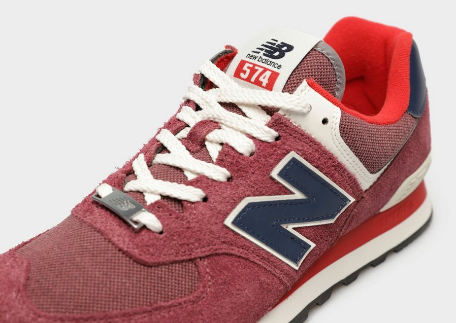 Buty sneakersy męskie NEW BALANCE 574 U574RX2 Bordowy