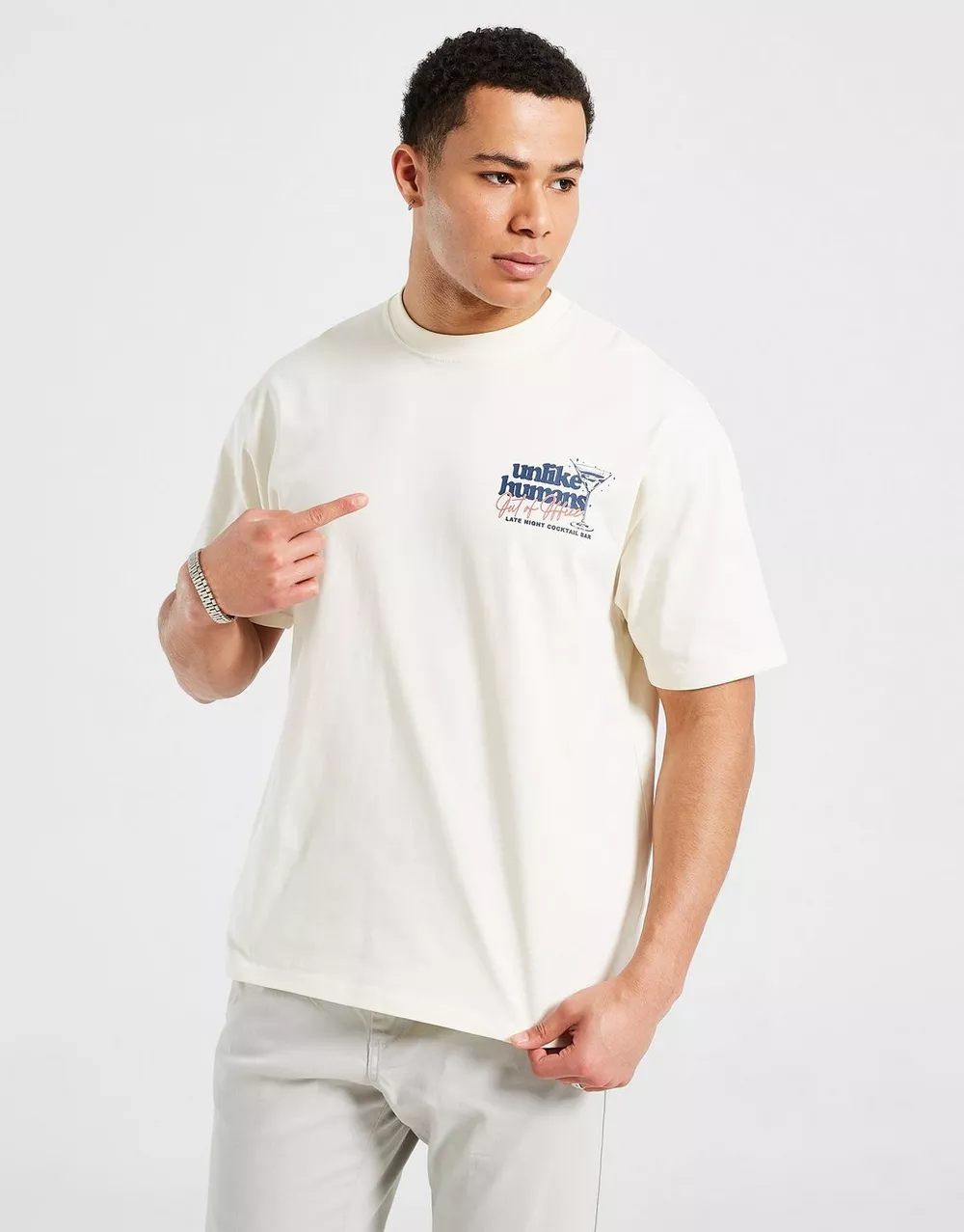 UNLIKE HUMANS ФУТБОЛКА COCKTAIL TEE BGE-TOF ФУТБОЛКА, фото 1 з 4