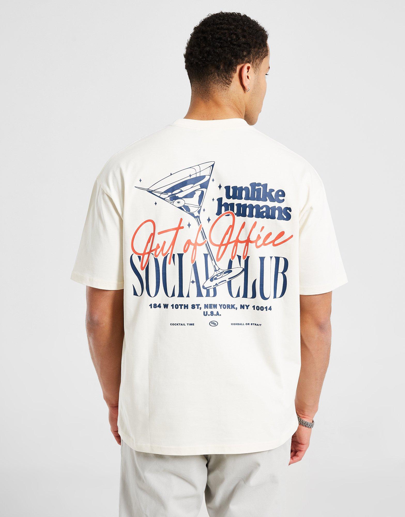 Férfi póló UNLIKE HUMANS PÓLÓ COCKTAIL TEE BGE-TOF PÓLÓ ULHTM10223104 Bézs