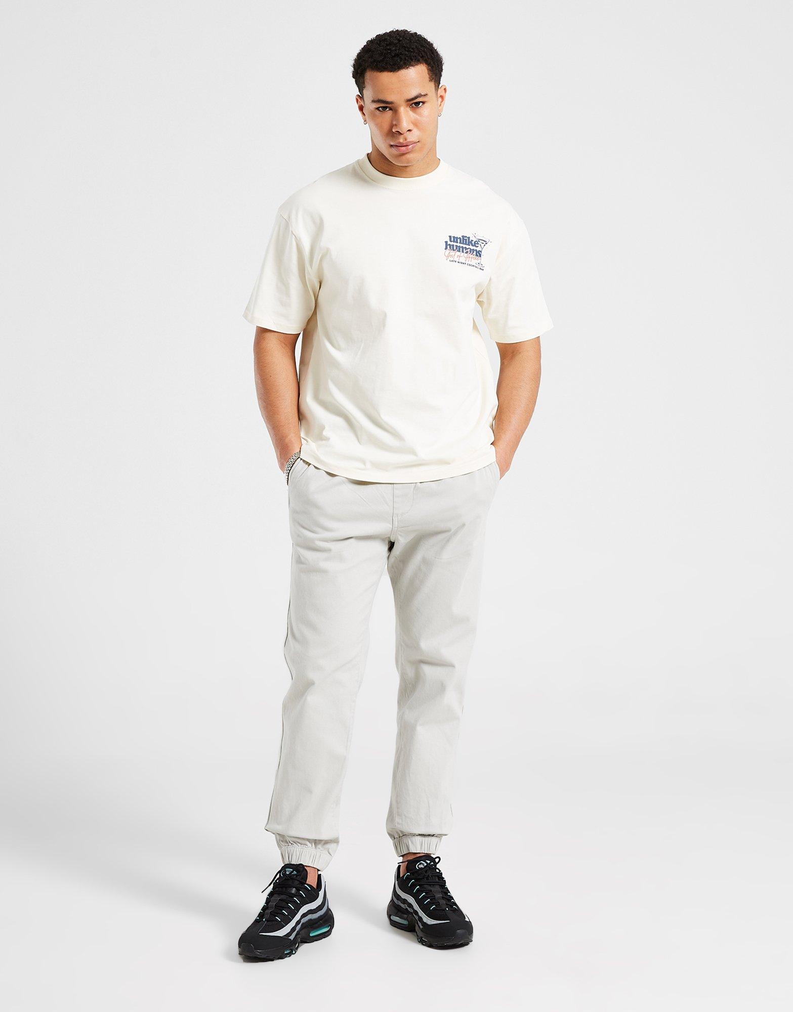 Férfi póló UNLIKE HUMANS PÓLÓ COCKTAIL TEE BGE-TOF PÓLÓ ULHTM10223104 Bézs