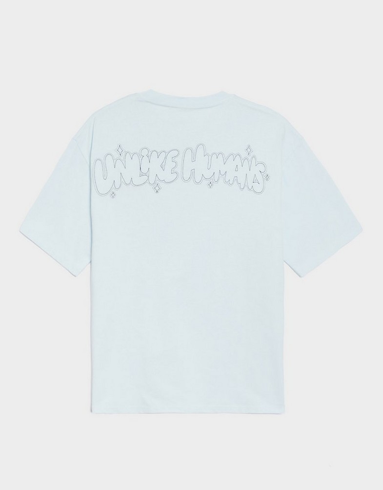 Tricou pentru bărbați UNLIKE HUMANS TRICOU REGENT TEE BLU-DLB ULHTM10313328 Albastru