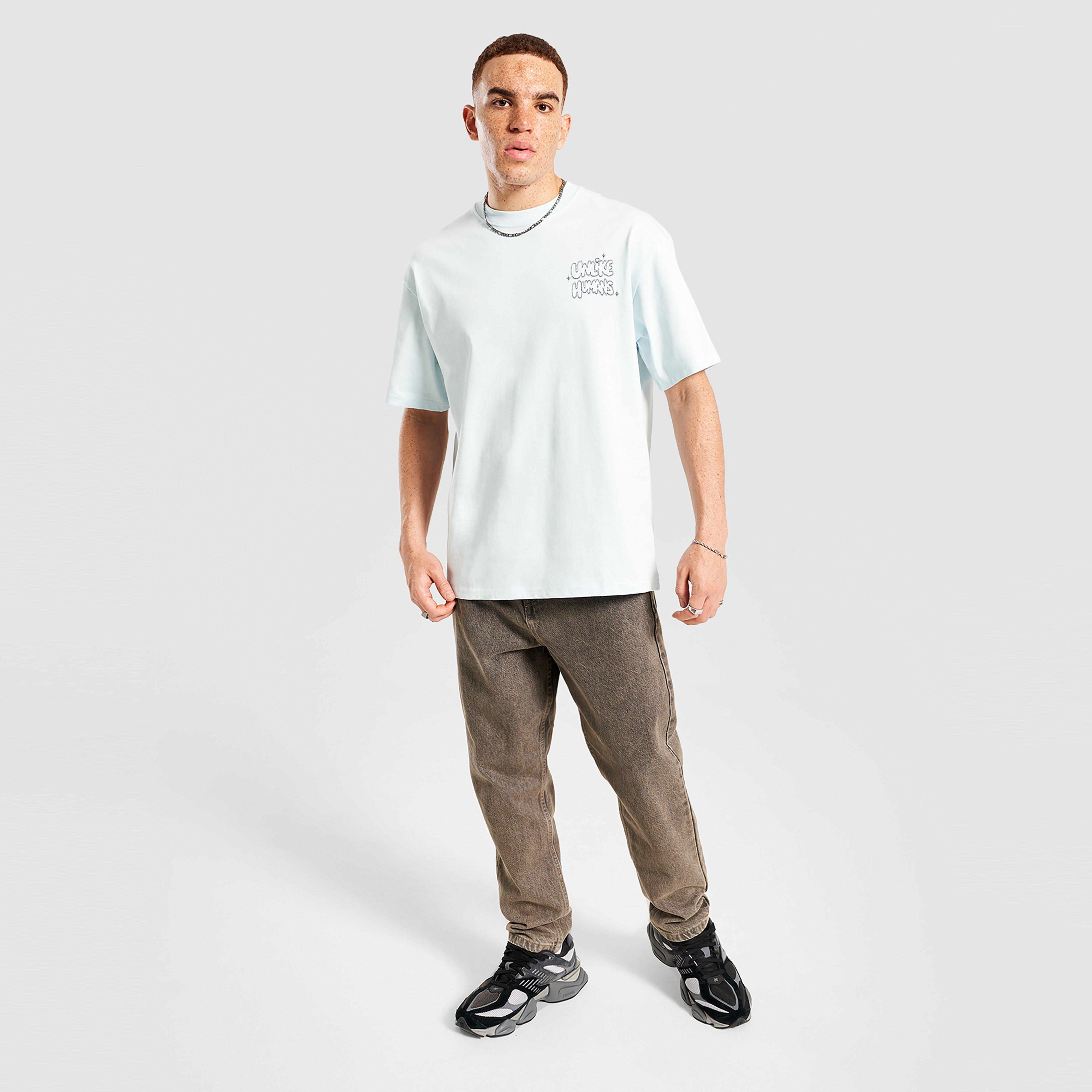 Pánske tričko UNLIKE HUMANS TRIČKO REGENT TEE BLU-DLB