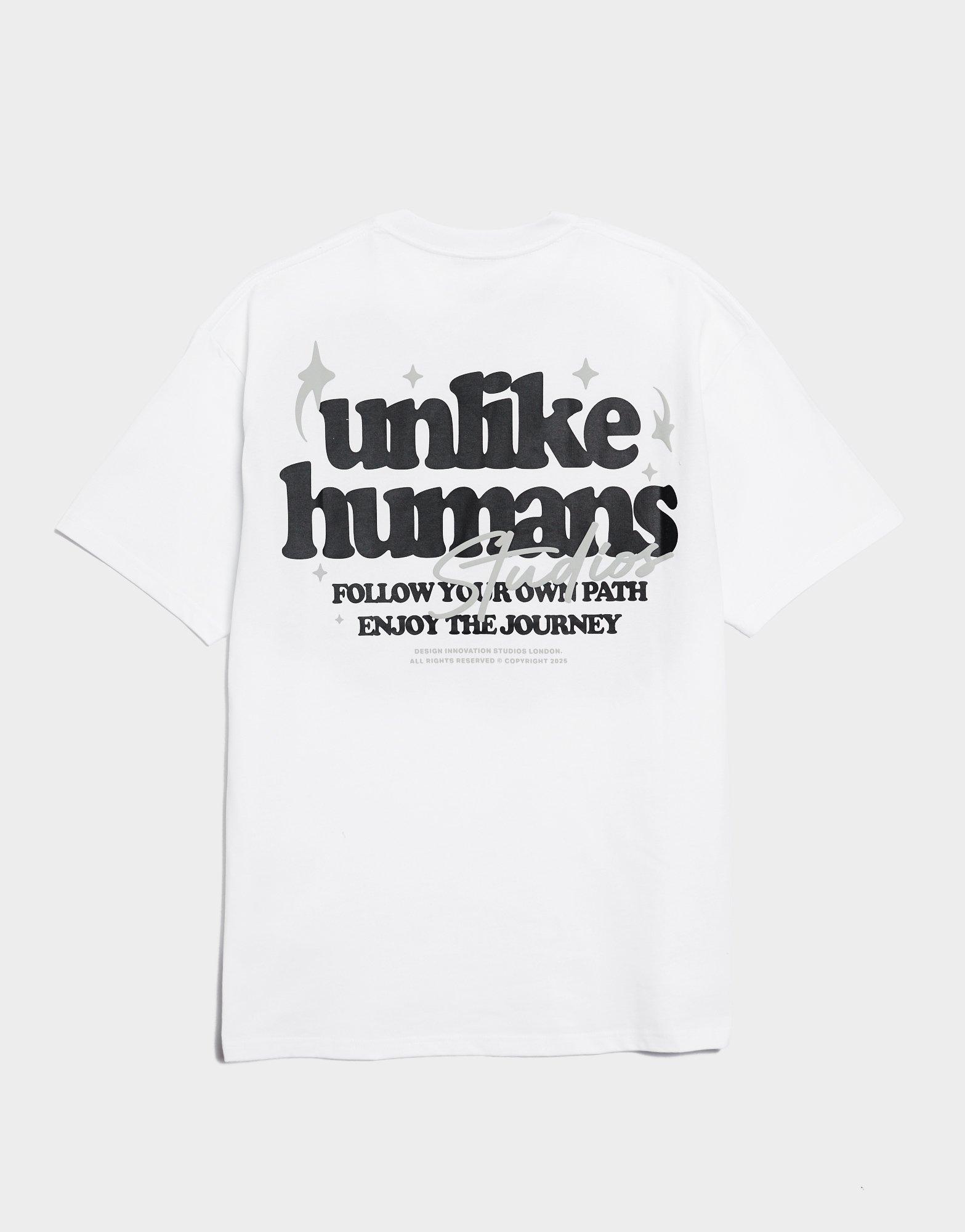 Чоловічі футболки UNLIKE HUMANS ФУТБОЛКА CRAFTED TEE WHT-WBL ULHTM10325774 Білий