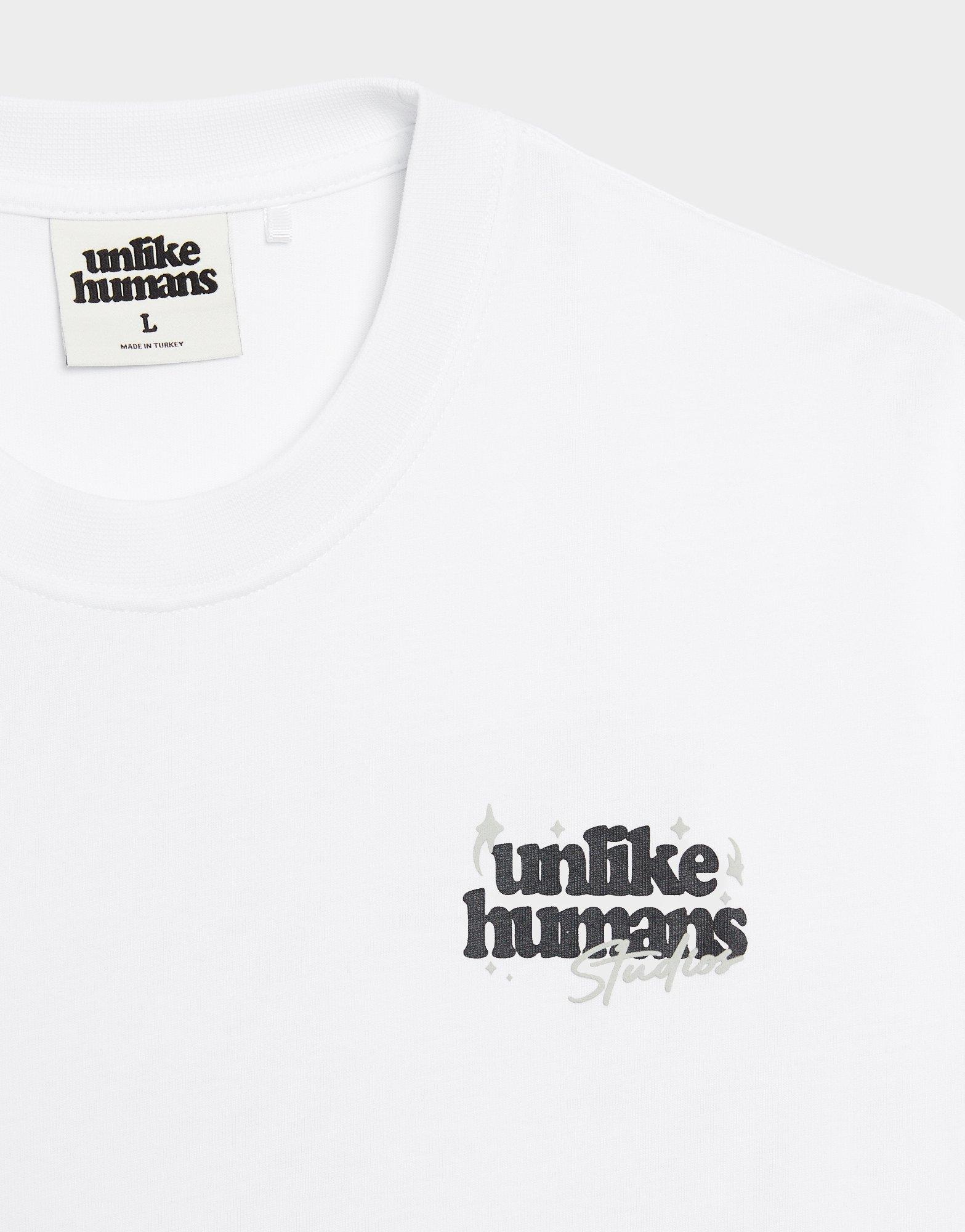 Чоловічі футболки UNLIKE HUMANS ФУТБОЛКА CRAFTED TEE WHT-WBL ULHTM10325774 Білий