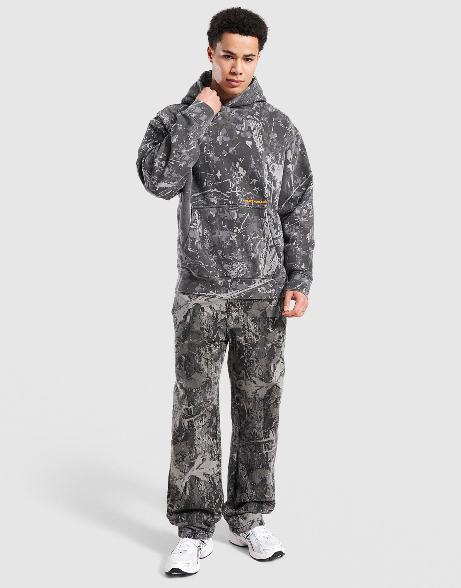 Pánske džínsy UNLIKE HUMANS NOHAVICE  WESSEX JN CAMO-RTC ULHTM10457899 Čierna