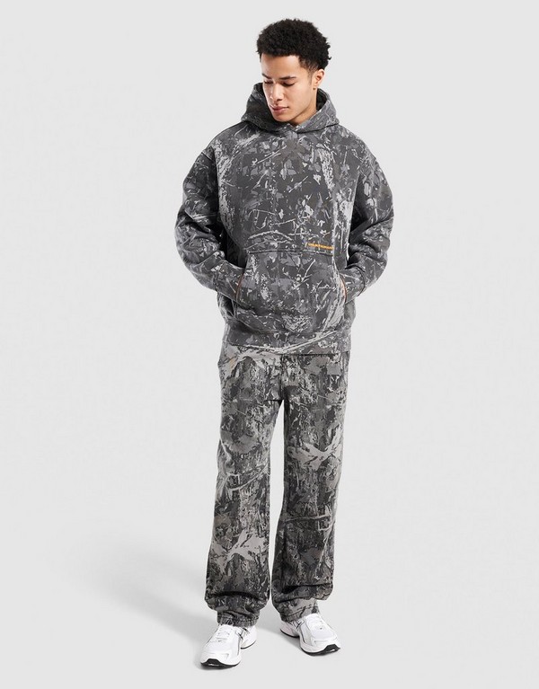 Unlike Humans Mikina S Kapucňou Camo Wessex