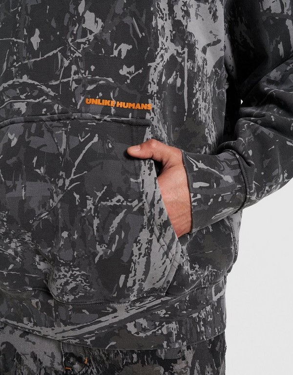 Unlike Humans Mikina S Kapucňou Camo Wessex