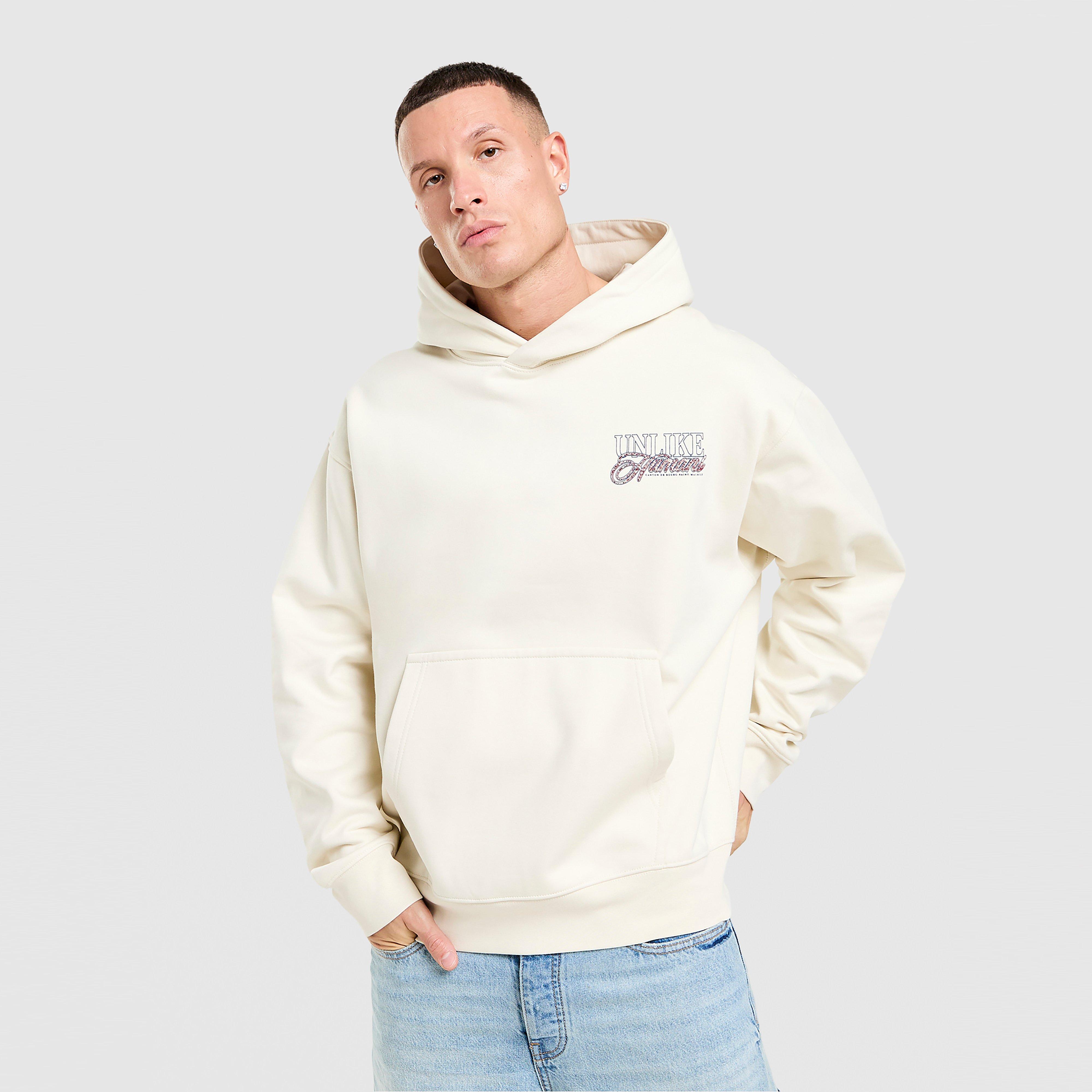 Férfi pulóverek UNLIKE HUMANS PULÓVER KAPUCNIS CANTON HD STN-LGY