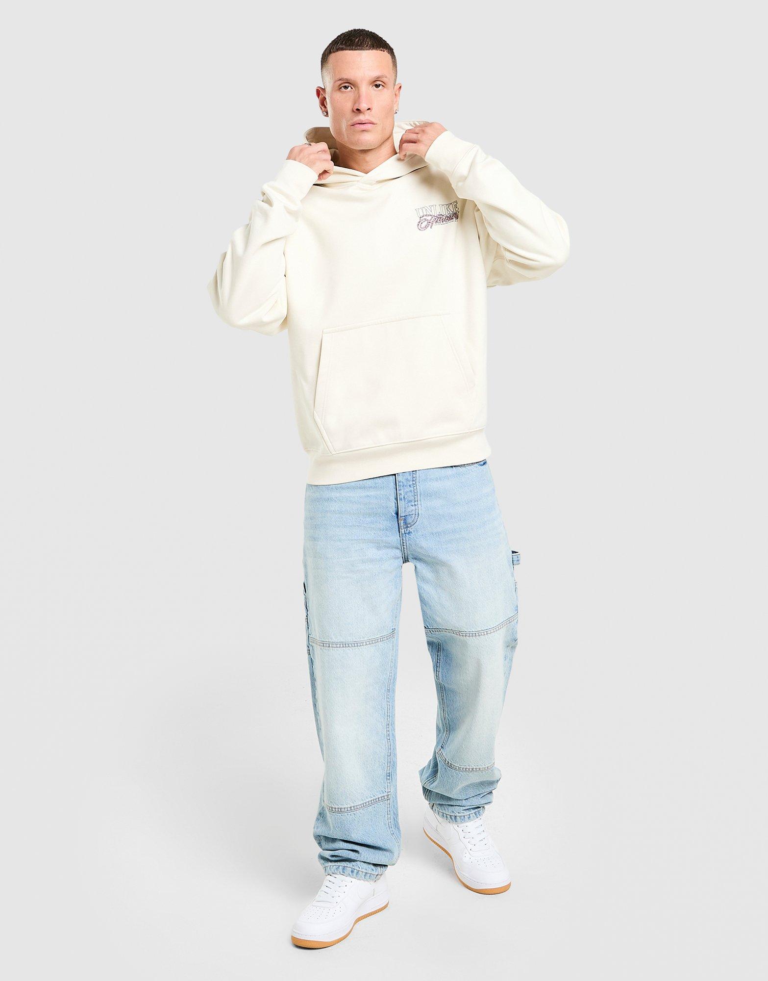 Vyriškas džemperis UNLIKE HUMANS DŽEMPERIS Z   KAPTUREM CANTON HD STN-LGY ULHTM10478360 Rusva