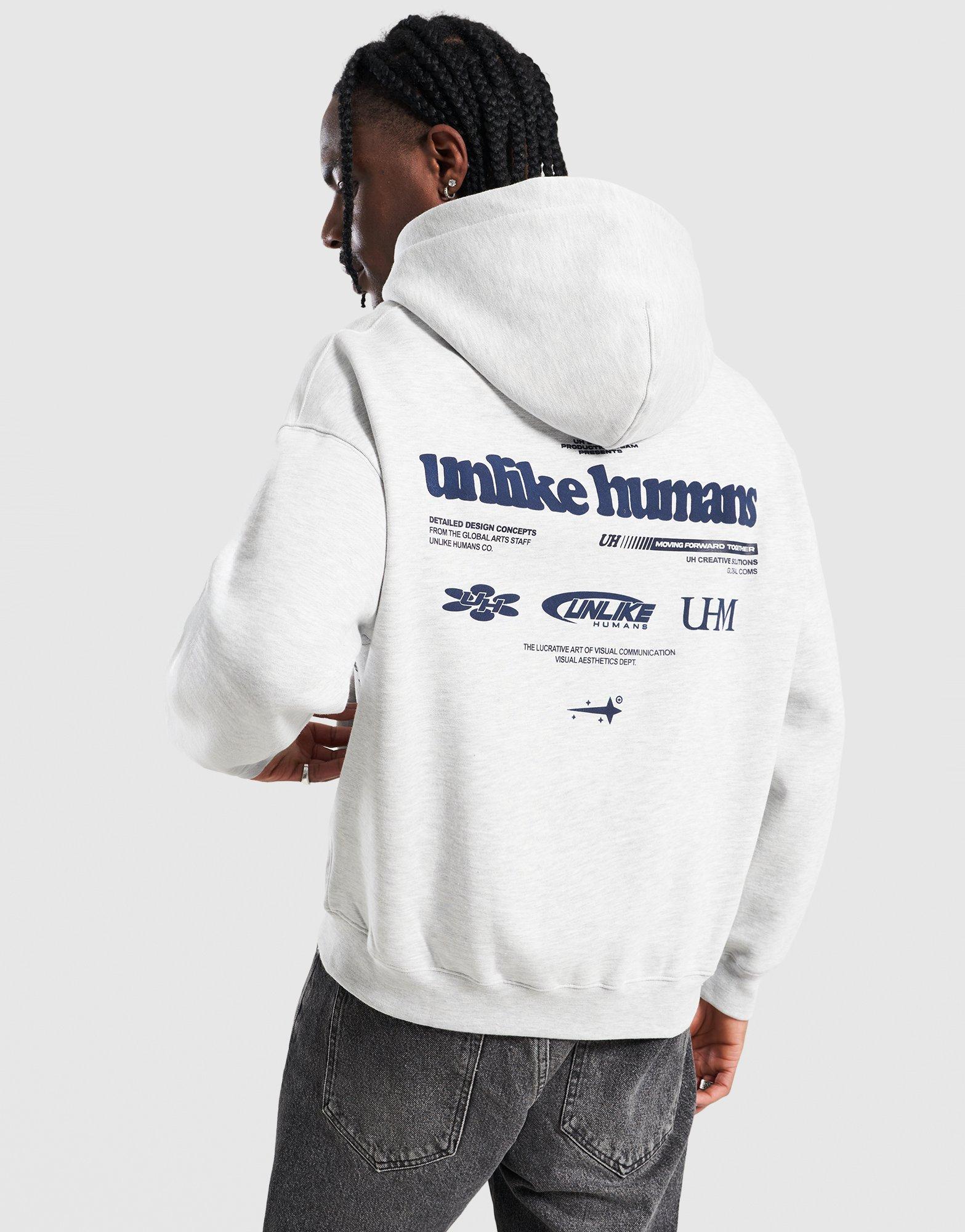 Unlike Humans Bluza Rozpinana Z Kapturem Highgrade