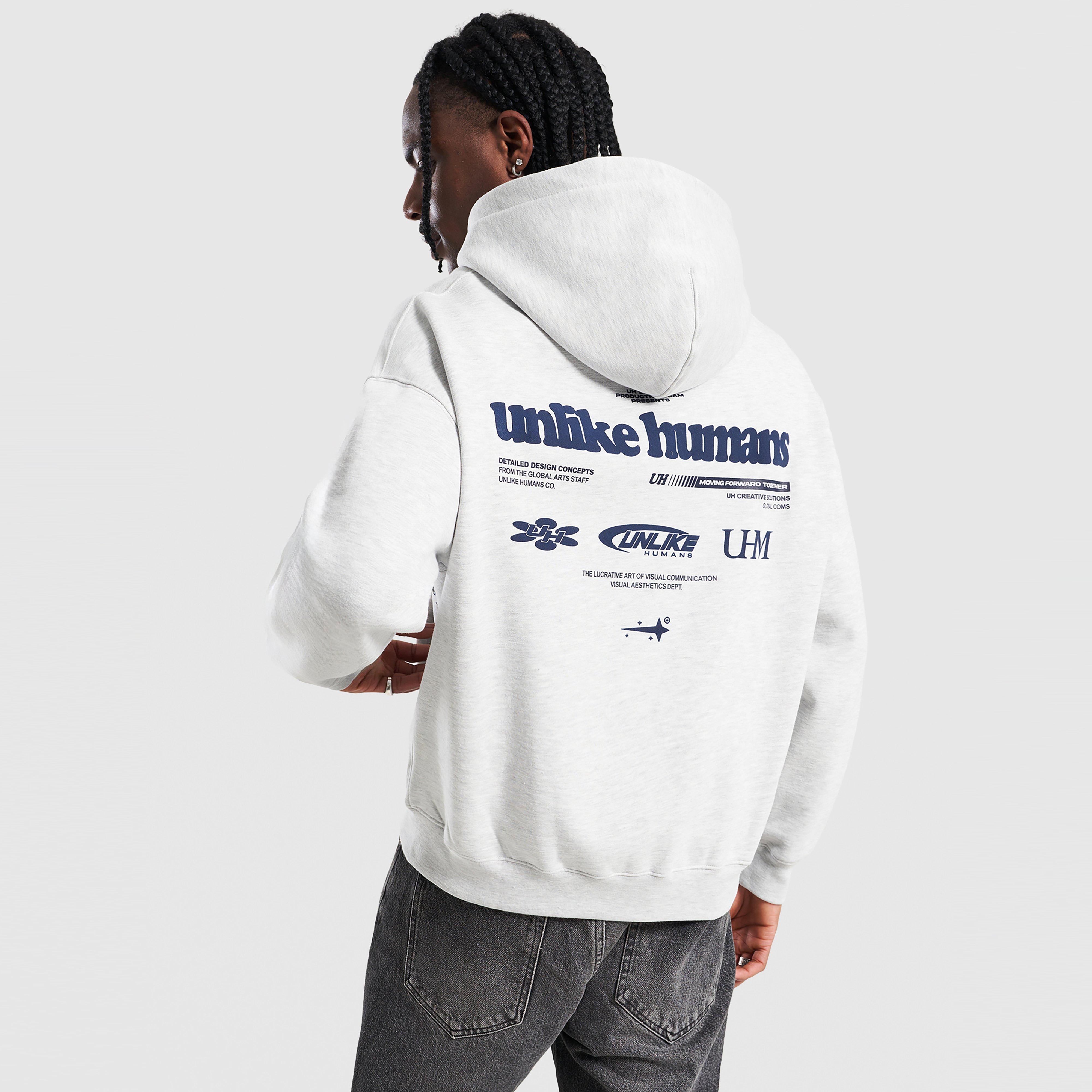 Muški gornji dio trenirke UNLIKE HUMANS VESTA RASKOPČANA   S KAPULJAČOM HIGHGRADE