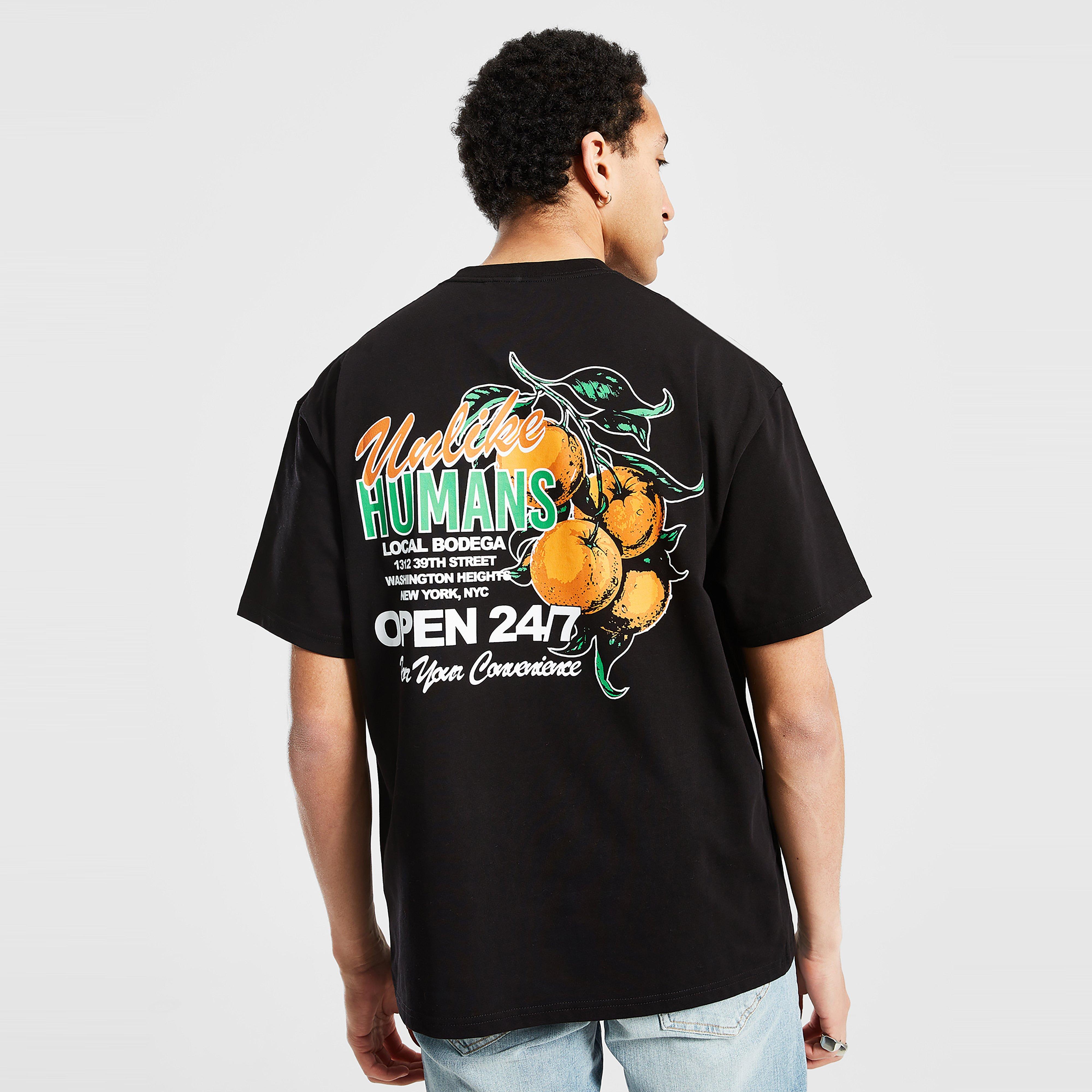 Tricou pentru bărbați UNLIKE HUMANS TRICOU BODEGA TEE BLK-BLK TRICOU