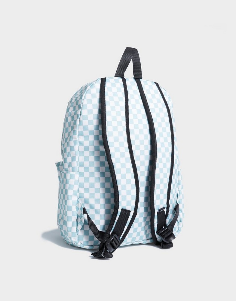 Rucsac pentru bărbați VANS RUCSAC OLD SKOOL CHECK BACKPACK VN000H4XM8I1 Albastru