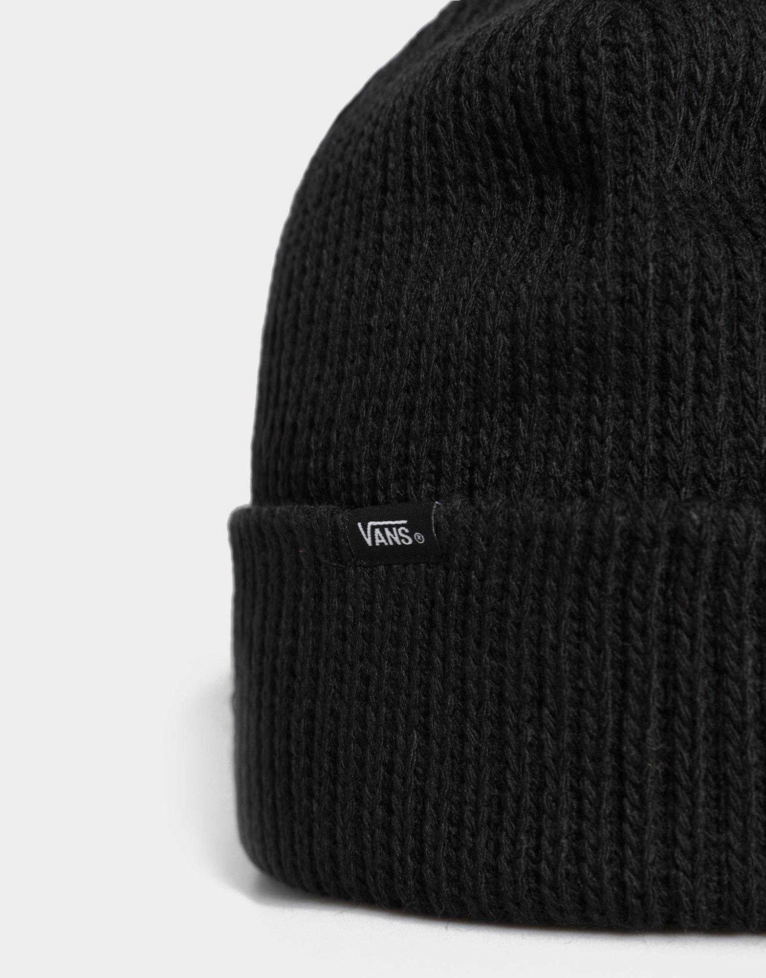 Dámska zimná čiapka VANS ČIAPKA ZIMNÁ CORE BASICS BEANIE VN000K9YBLK1 Čierna
