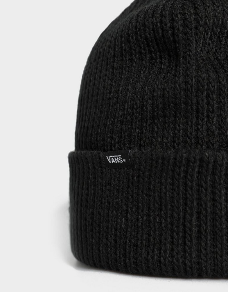 Жіночі зимові шапки VANS КЕПКА ЗИМОВА CORE BASICS BEANIE VN000K9YBLK1 Чорний