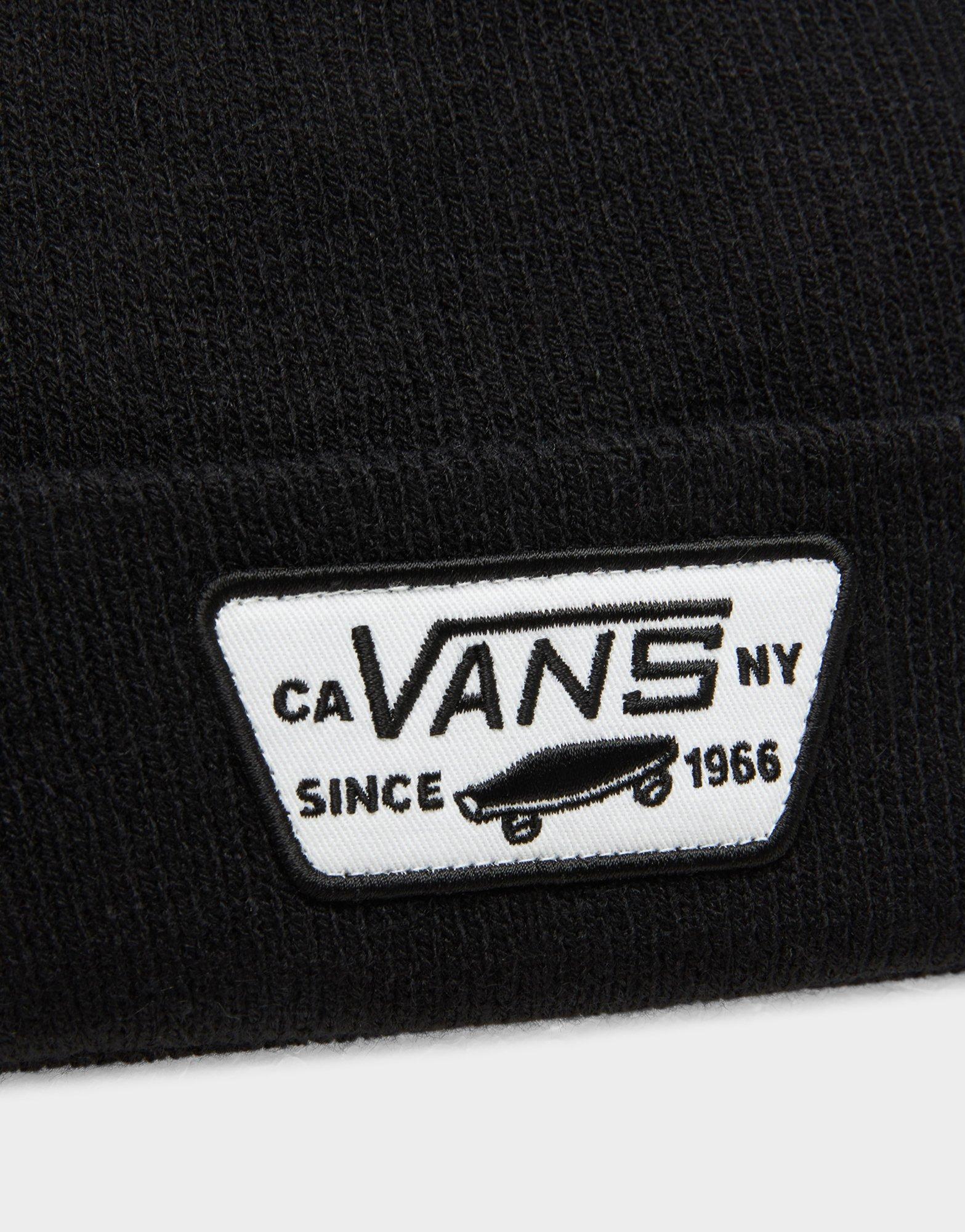 Dámská zimní čepice VANS ČEPICE ZIMNÍ MILFORD VN000UOUBLK1 Černá