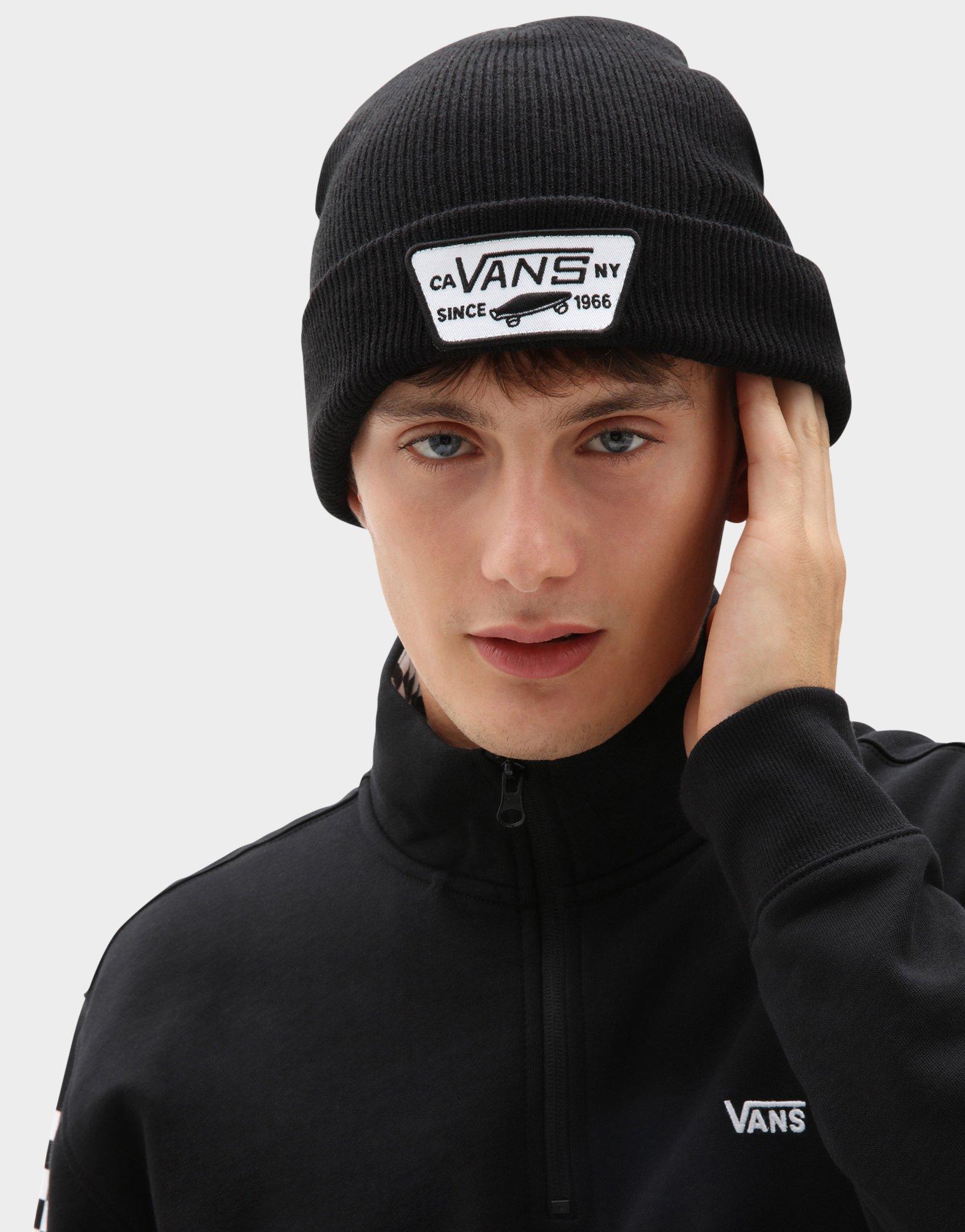 Dámská zimní čepice VANS ČEPICE ZIMNÍ MILFORD VN000UOUBLK1 Černá