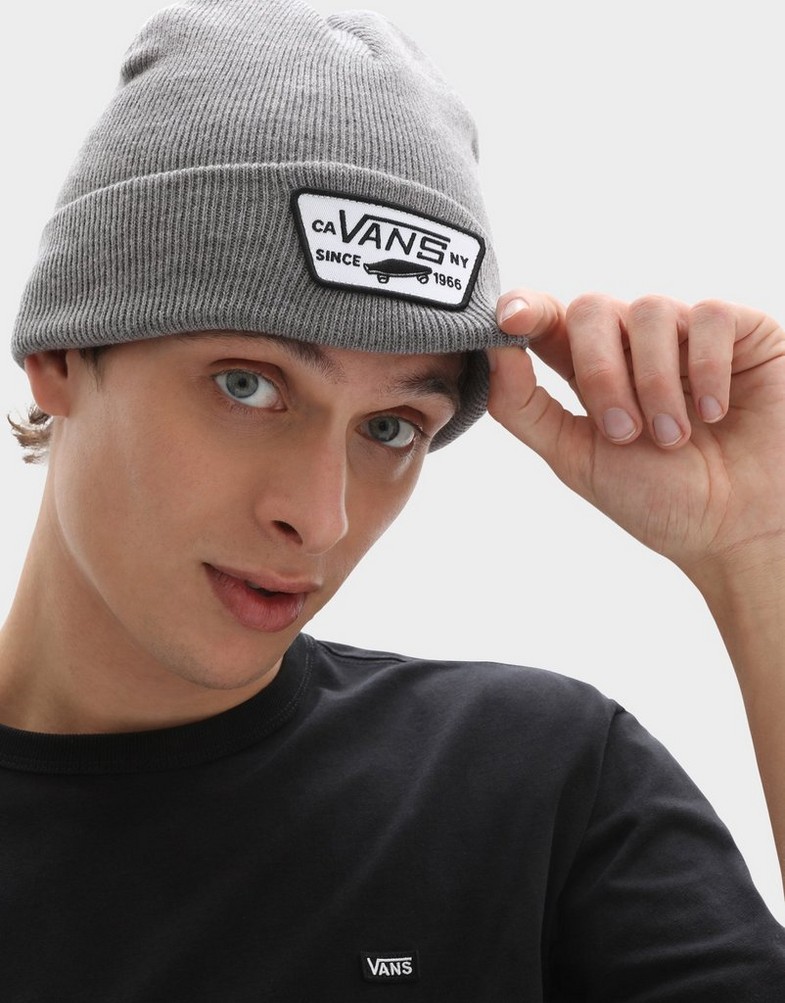 Жіночі зимові шапки ШАПКА VANS MILFORD  VN000UOUHTG1 Сірий
