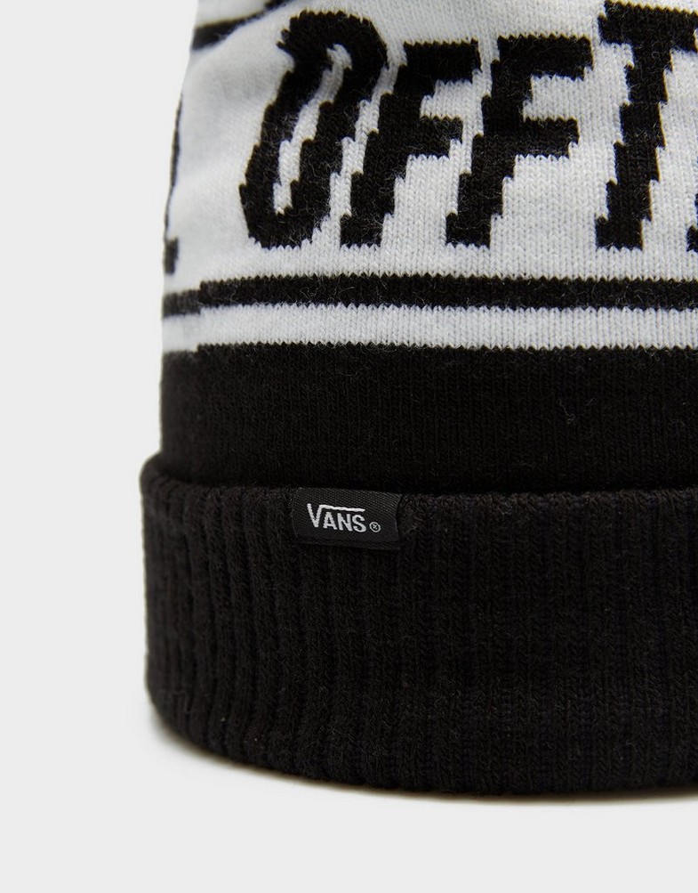 Dámská zimní čepice VANS ČEPICE ZIMNÍ MN OFF THE WALL POM BEANIE