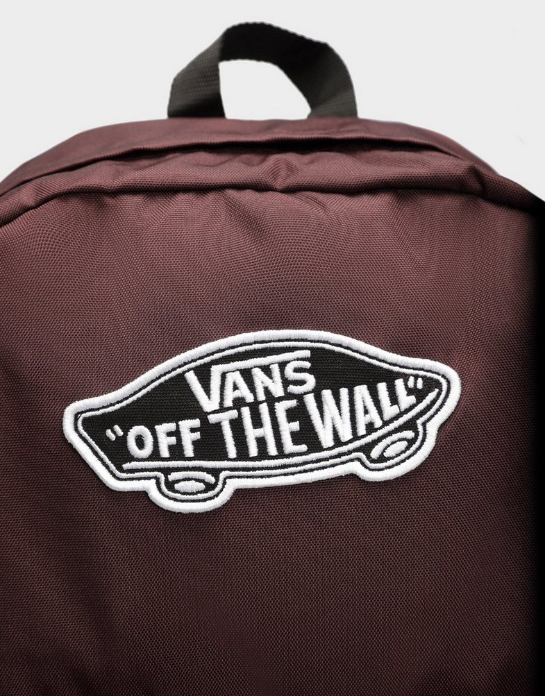 Plecak sportowy męski VANS PLECAK WM REALM BACKPACK VN0A3UI6BYP1 Bordowy