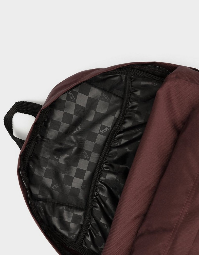 Plecak sportowy męski VANS PLECAK WM REALM BACKPACK VN0A3UI6BYP1 Bordowy
