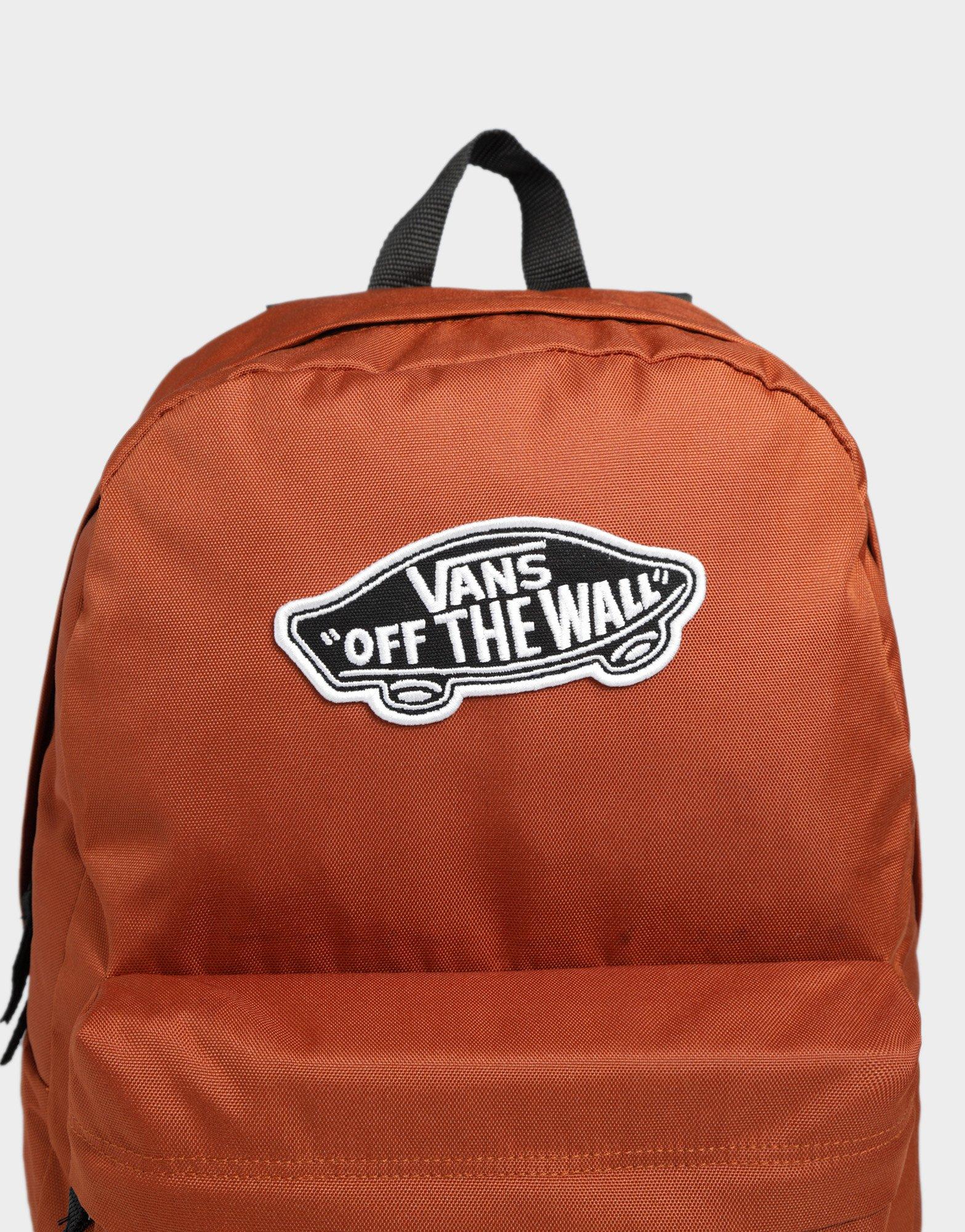 Plecak sportowy męski VANS PLECAK WM REALM BACKPACK VN0A3UI6CKN1 Brązowy